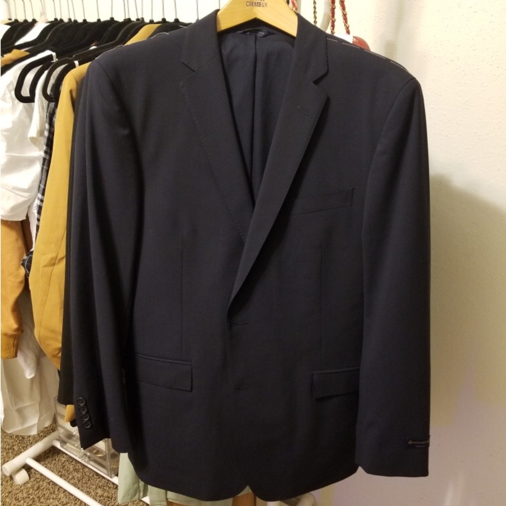 Mens Brand New Brooks Brothers Navy Blazer size 42 reg